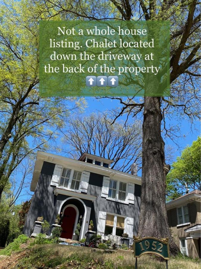 The Olive Bird Chalet In Central Gardens, Memphis Tn Exterior foto